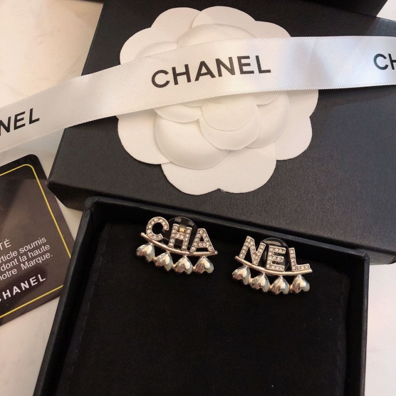 Ch*el earrings